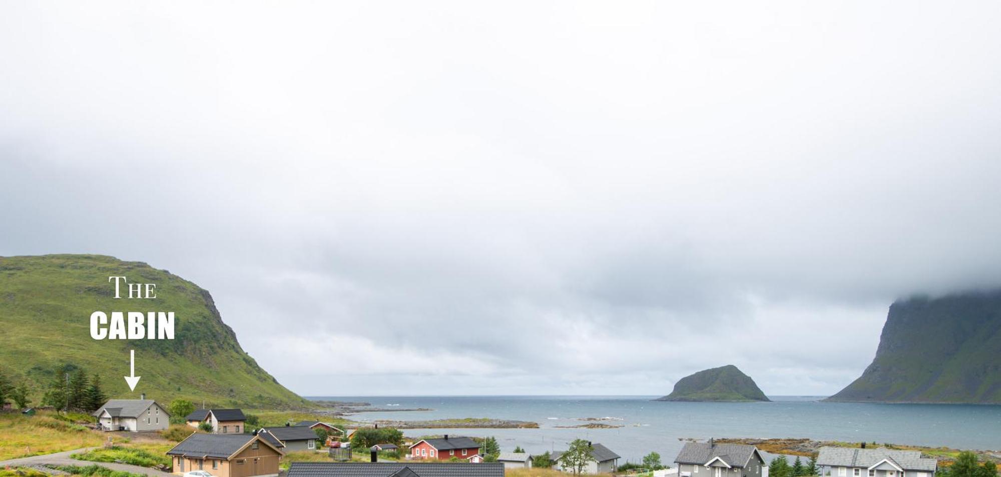 Haukland Beach Panorama Offersoya Exteriér fotografie